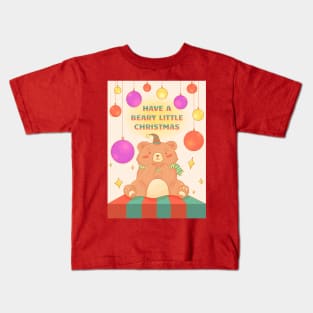 Have a Beary Little Christmas Kids T-Shirt